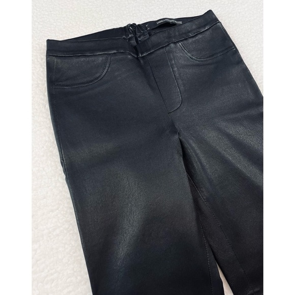ZADIG & VOLTAIRE • Pharly Black Lamb Leather Stretch Skinny Pants - Picture 13 of 16